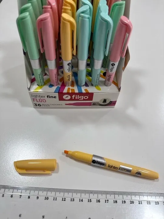 RESALTADORES FILGO LIGHTER FINE amarillo