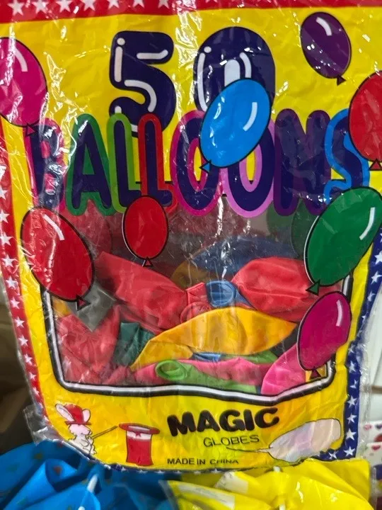 GLOBOS X25 50 balones
