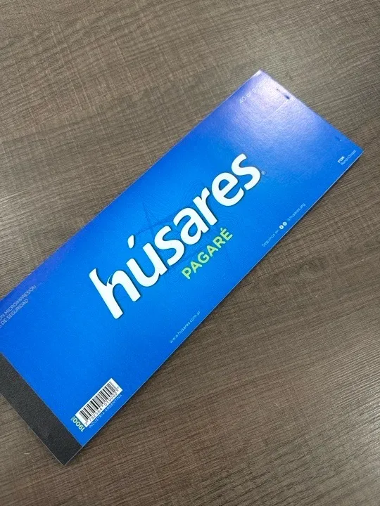 PAGARÉ EN PESOS HUSARE 30 hojas
