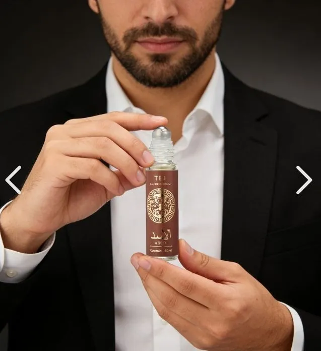 PERFUME 10ml HOMBRE ROLL ON TEI de cartuchera