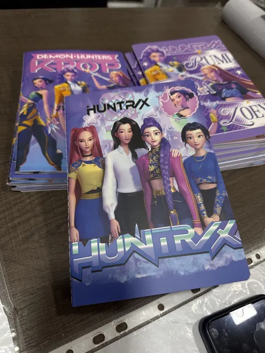 LIBRETA N5 k pop hojas con diseño
