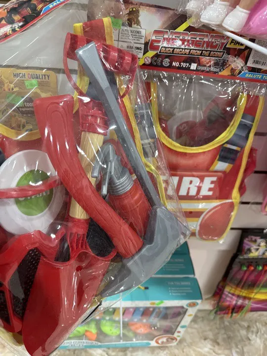 KIT DE PROFESION  BOMBEROS FORCE  FIRE POLICE