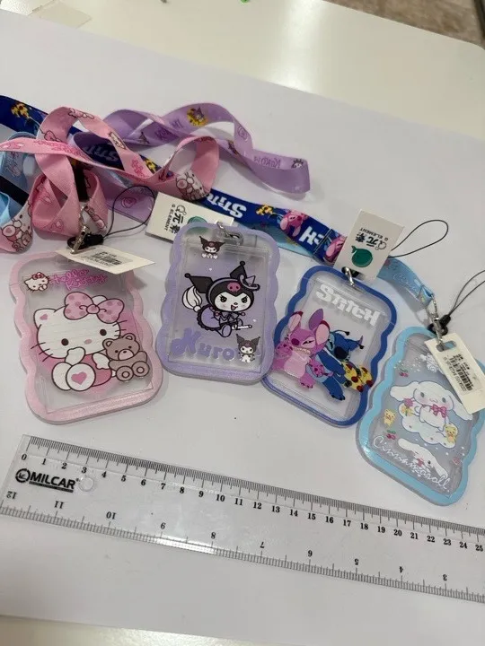 PORTA TARJETA SANRIO CUROMY MY MELODY STICH SINA