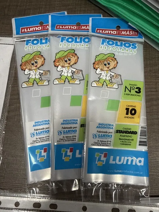 FOLIO N3 x10 unidades