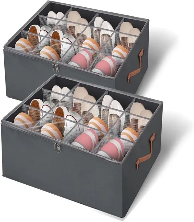 Organizador de zapatos con divisores 30x30x45cm