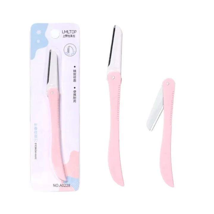 Navaja plegable x1 para cejas perfilador