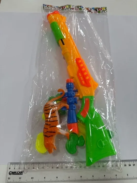 PISTOLA ANIMALES PATITO escopeta plastica