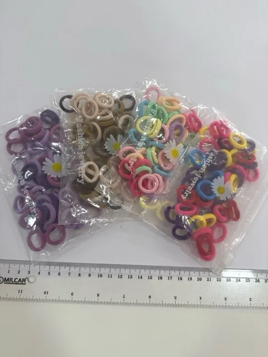 PACK DE COLITAS ELASTICAS COLORES PARA EL PELO