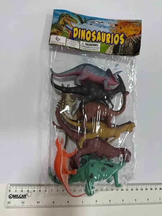 DINOSAURIOS X 8 warning