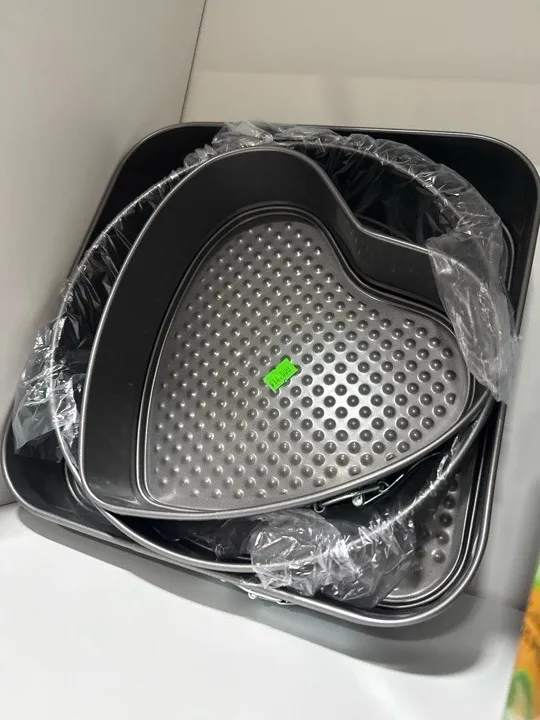 MOLDES PARA TORTA X 3 piezas medidas estándar