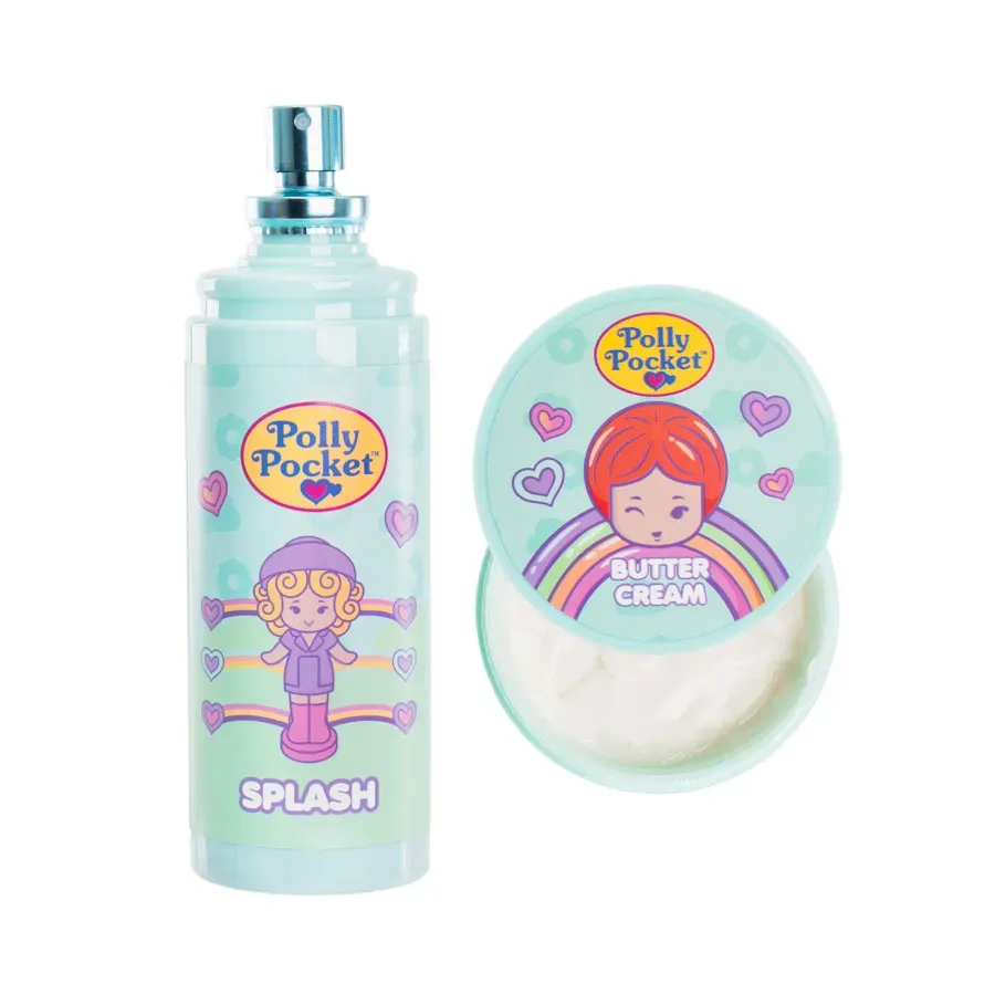 Kit Corporal Polly Pocket Aguamarina - Trendy