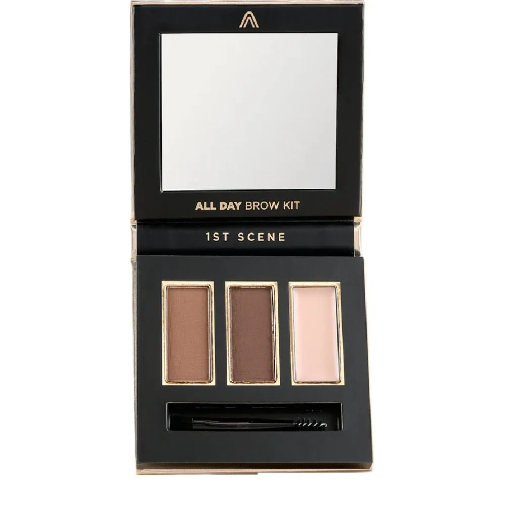 Kit De Cejas Brow Kit 1St Scene Dark Brown Atenea