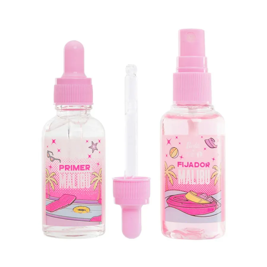 Kit Primer y Fijador Barbie Malibu - Trendy