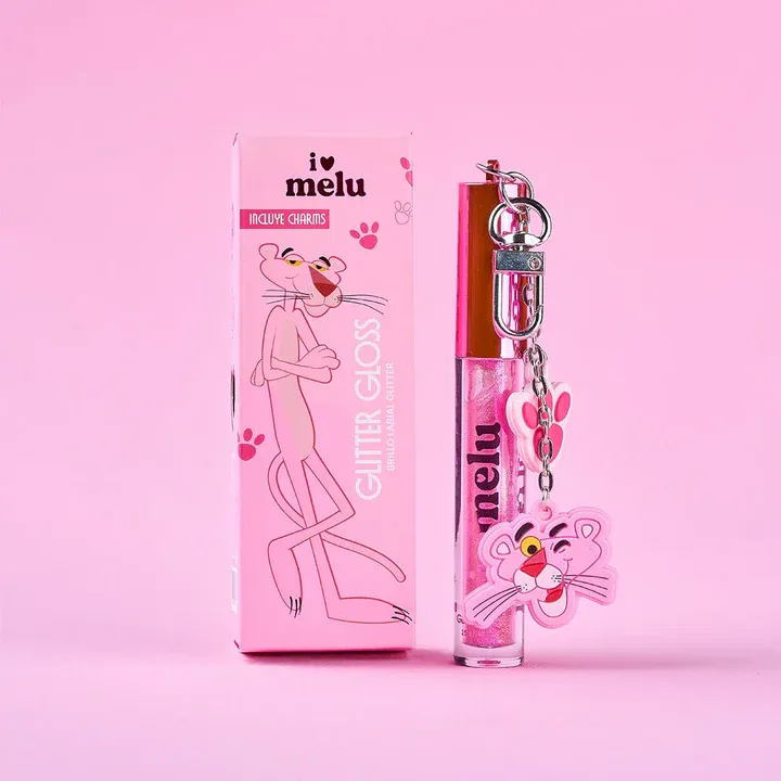 Lip Gloss Glitter Pantera Rosa Melu PINKKISS