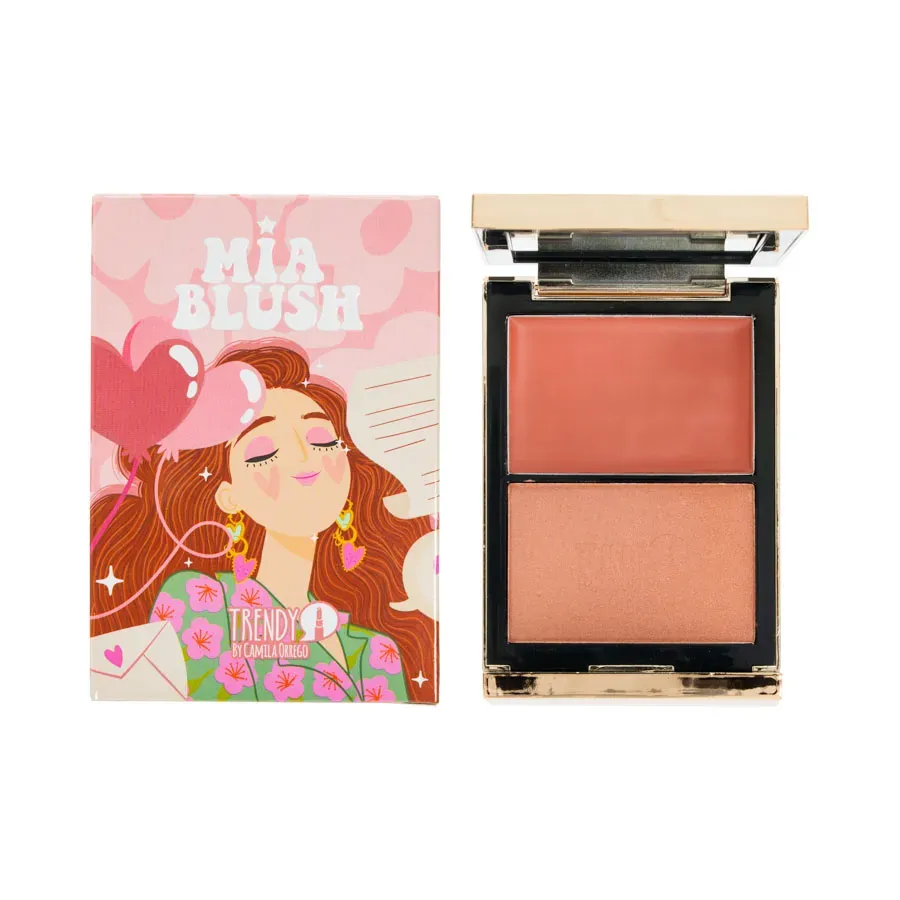 Rubor Doble Mia Blush - Trendy