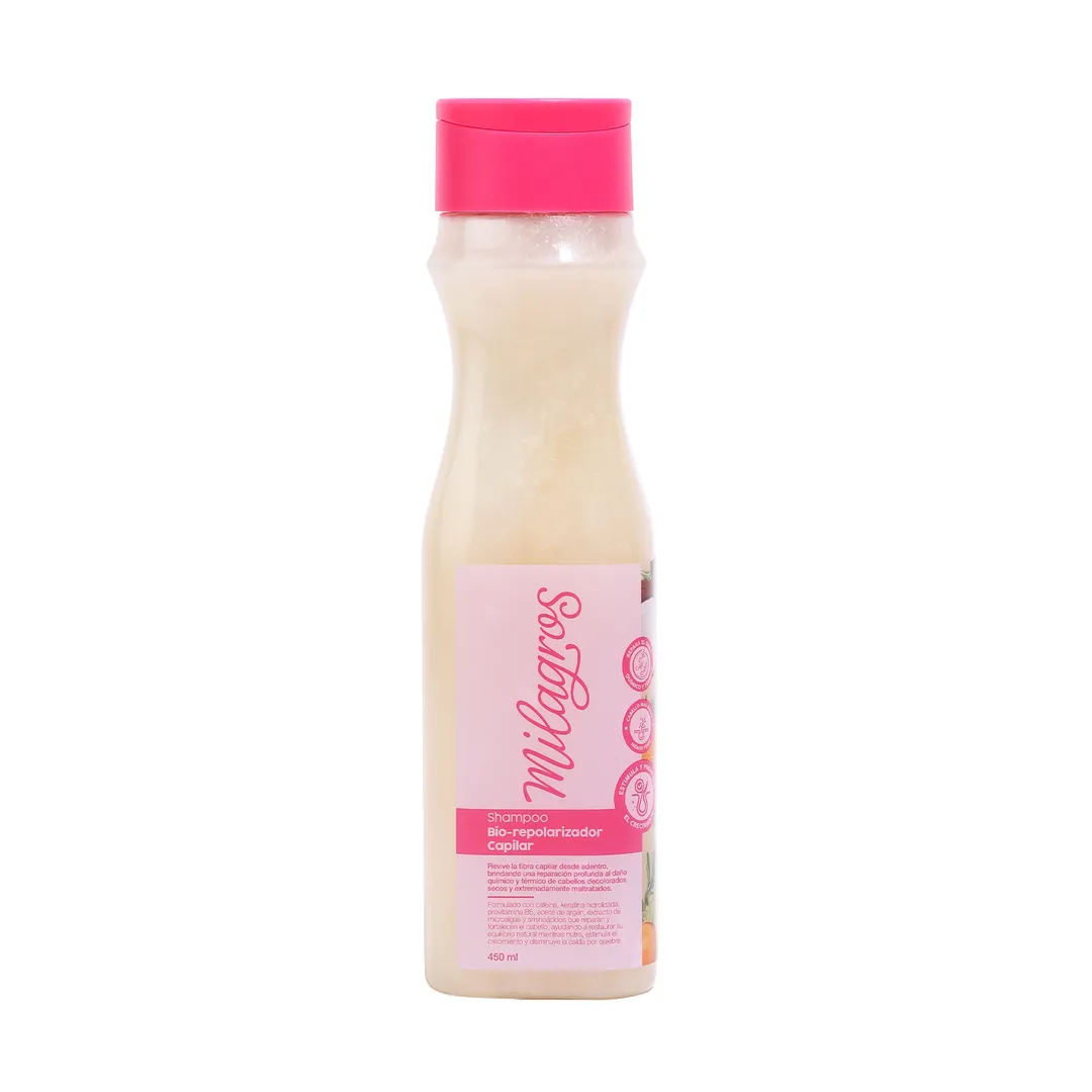 Shampoo Bio-repolarizador Capilar Milagros