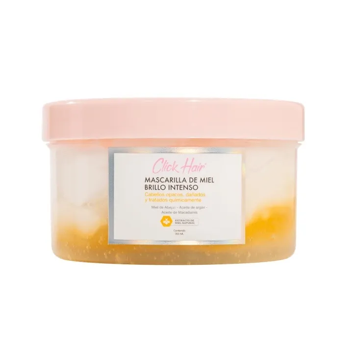 Mascarilla De Miel Brillo Intenso 300Ml Click Hair