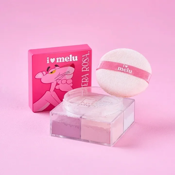 Polvo Suelto 4 Tonos Pantera Rosa Melu
