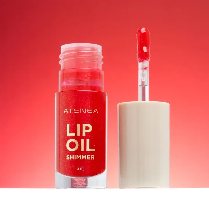 Hidratante Lip Oil + Shimmer Collection Atenea CHERRYGLAZE