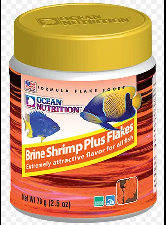 ocean nutrition brine shimp plus flakes 70g