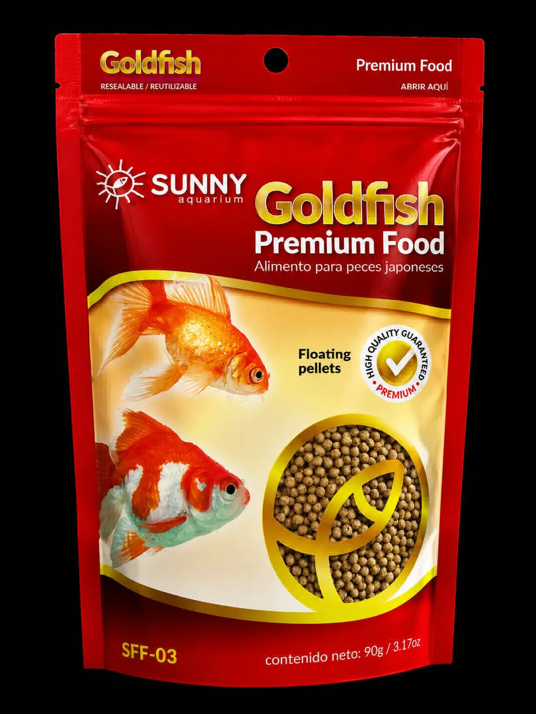 summy goldfish premium food