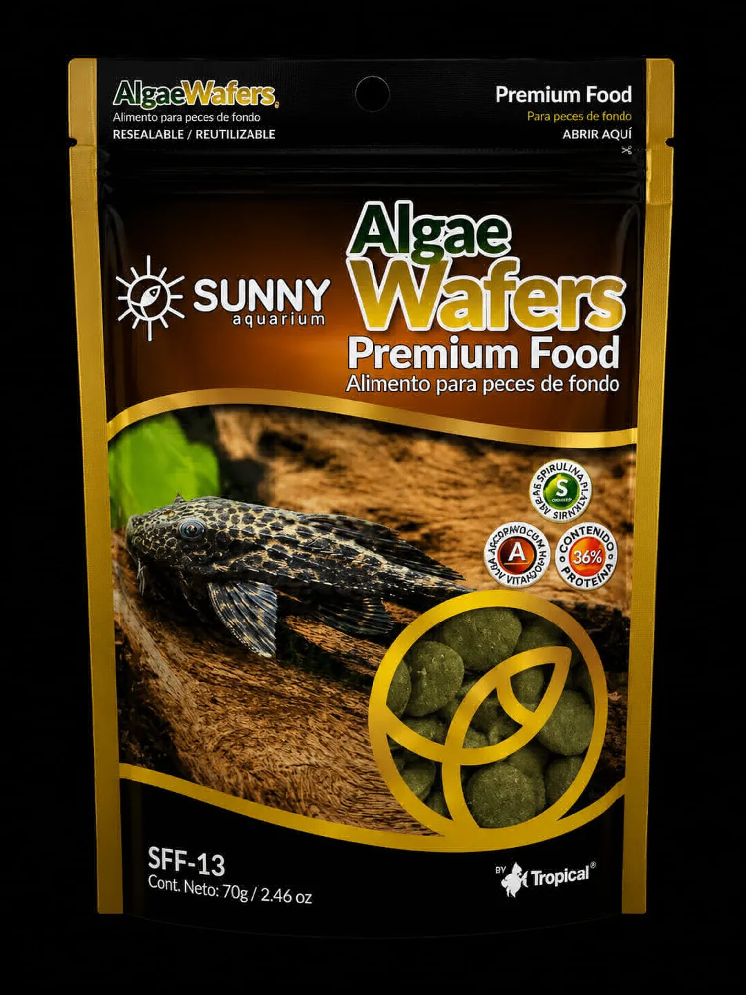 sunny algae wafers premium food