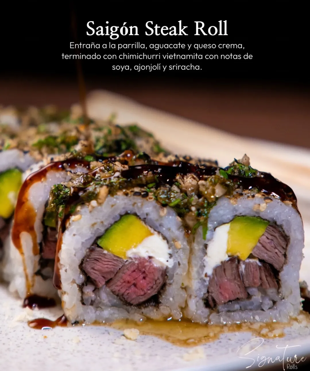 Saigón Steak Roll x10