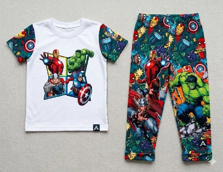pj04 Pijama niños avengers talla - 4