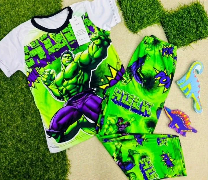 pj06 Pijama niños hulk talla - 6