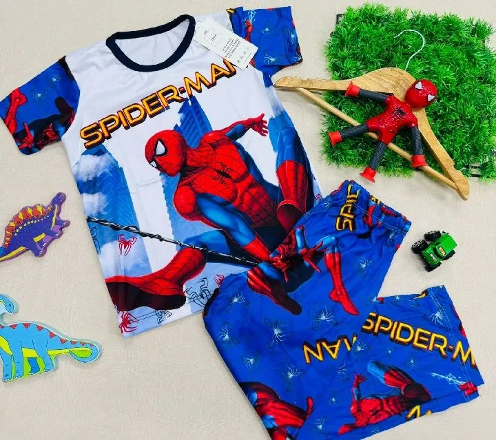 pj04 Pijama niños Spiderman talla - 4