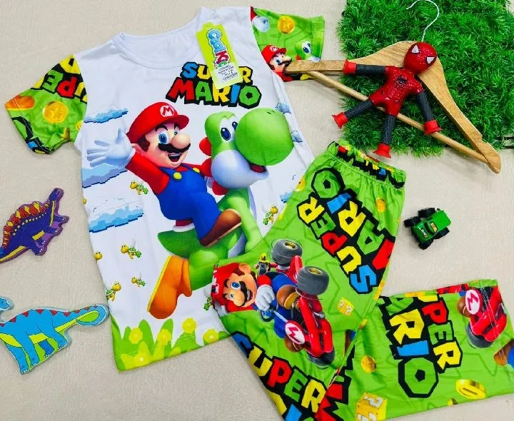 pj06 Pijama niños Mario talla - 6