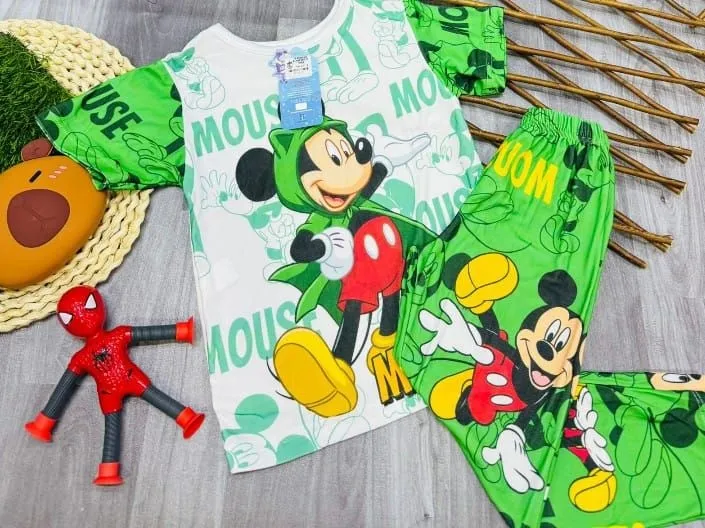 pj04 Pijama niños Mickey mouse talla - 4
