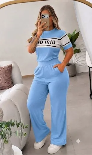 034 conjunto en hilo miu-miu azúl cielo talla única