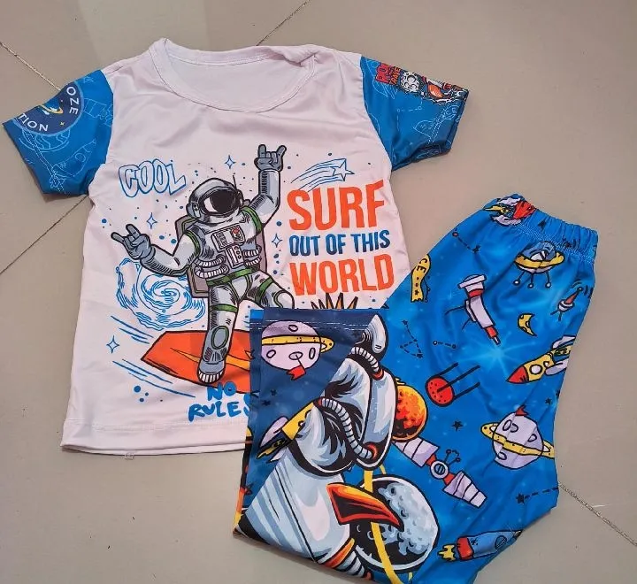 pj04 Pijama niños astronauta talla - 4