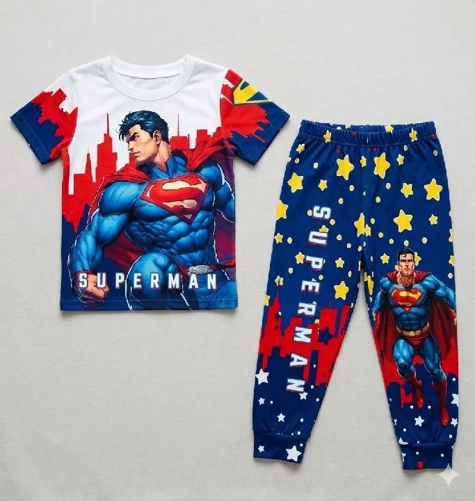 pj04 Pijama niños Superman talla - 4