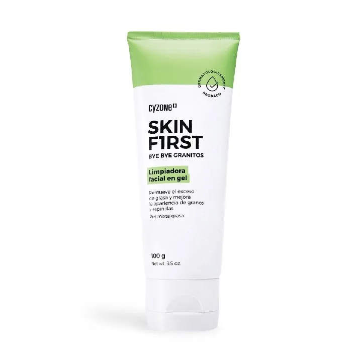 Limpiador facial en gel skin first