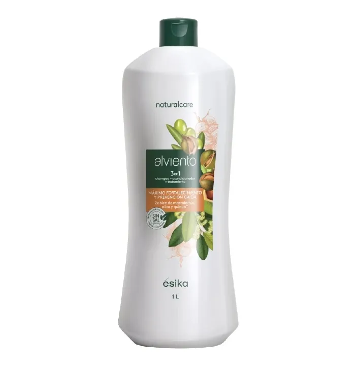 Alviento shampoo oliva y quinua