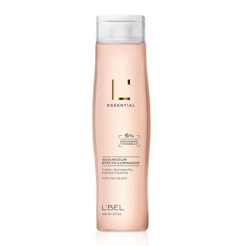 Agua micelar efecto iluminador