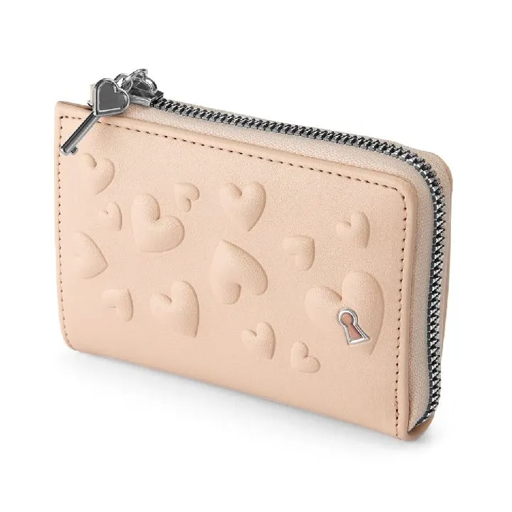 Monedero blanco hueso