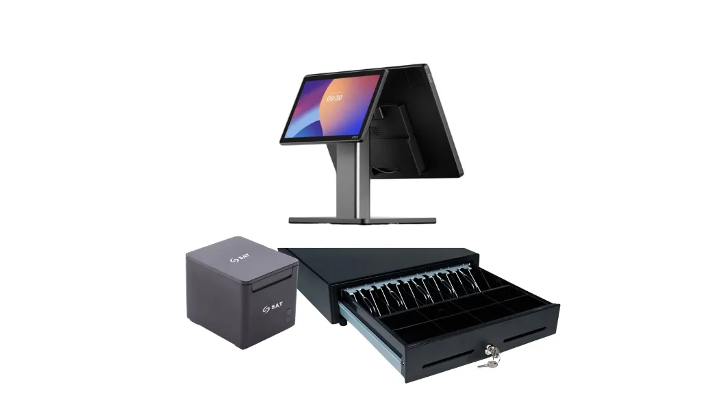 Combo Swan 2 Negro doble pantalla