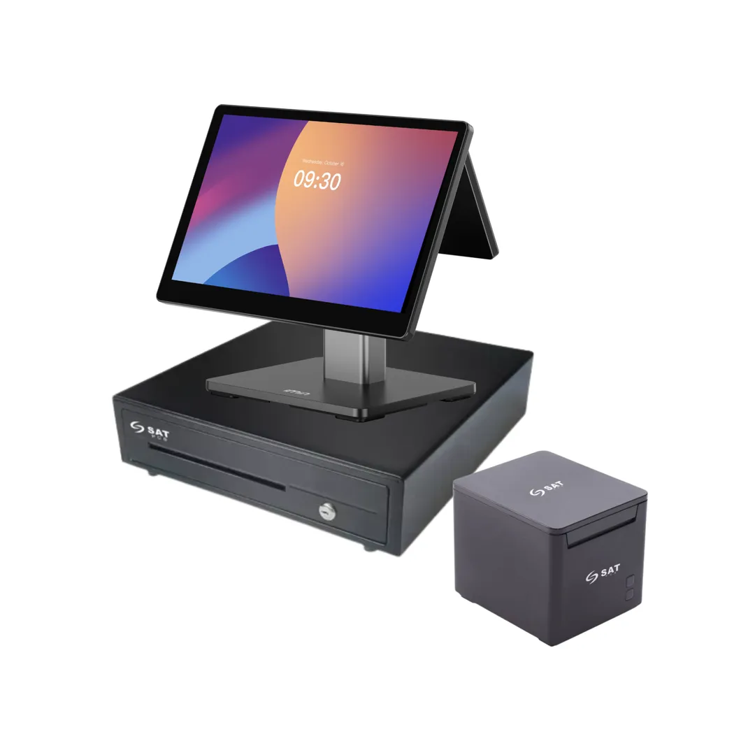 Combo Swan 2 Negro doble pantalla