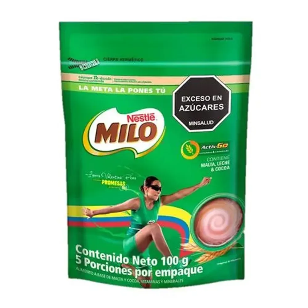MILO ACTIV-GO BOLSA CIERRE X 100G