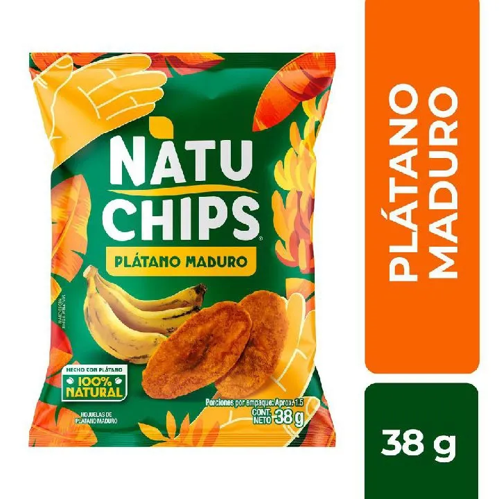 Platanitos NATUCHIPS Maduros (38 gr)