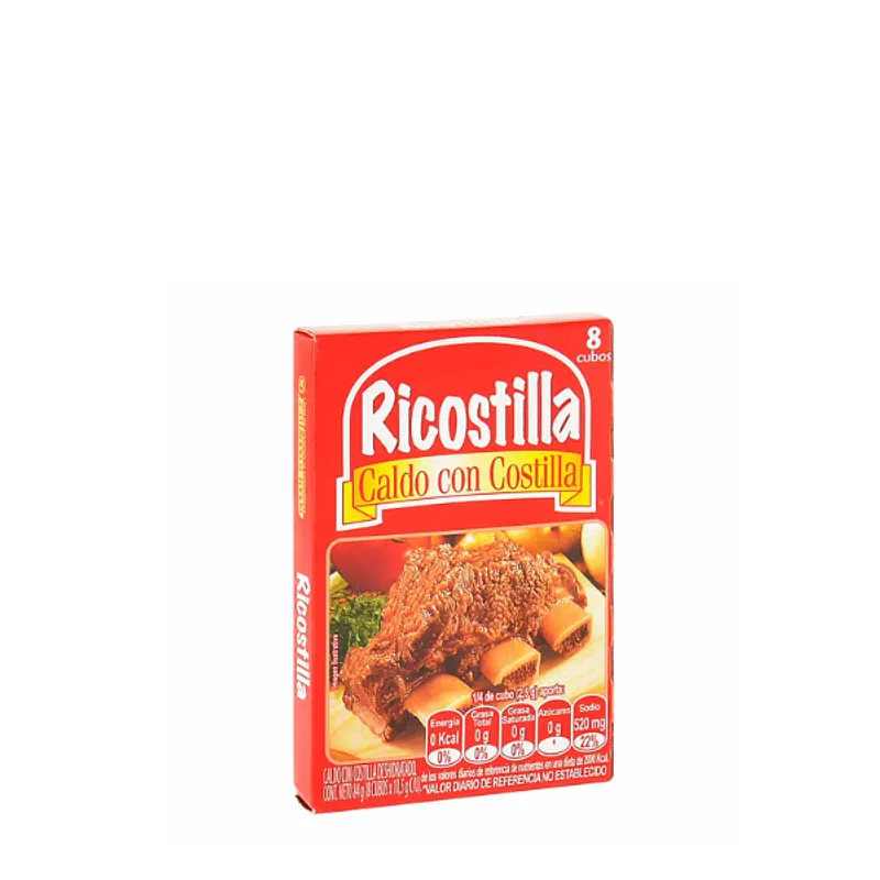CALDO RICOSTILLA X 8 UND