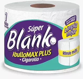 Papel Higiénico Súper Blanko Max Gruesito Cuatro Hojas X 1 Unidad