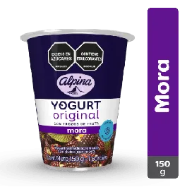 yogurt original Alpina mora 150 g