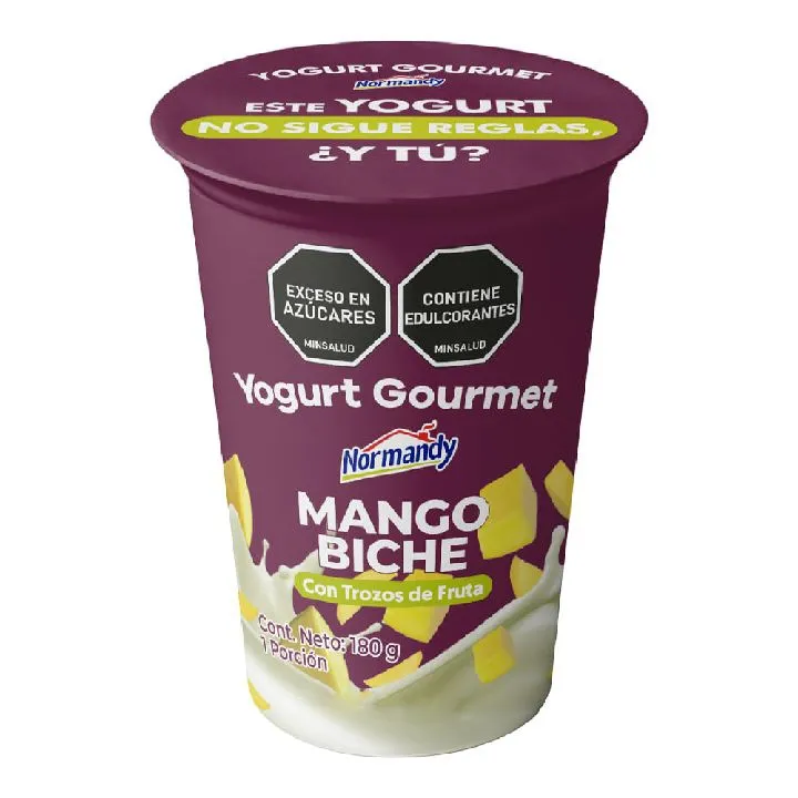 Yogurt NORMANDY mango biche x180 g