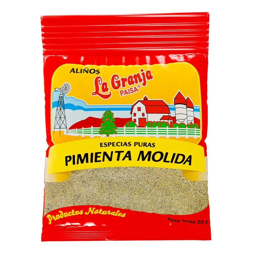 Pimienta LA GRANJA molida x20 gPimienta LA GRANJA molida x20 g