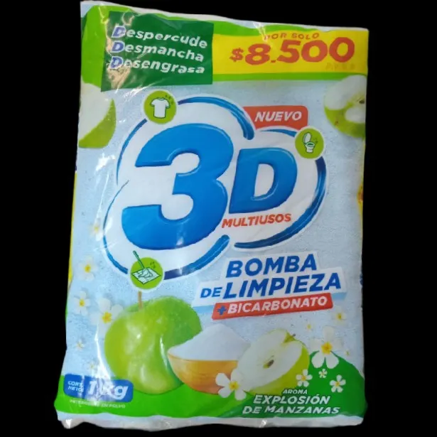 3D Detergente Multiuso Manzana 1 K