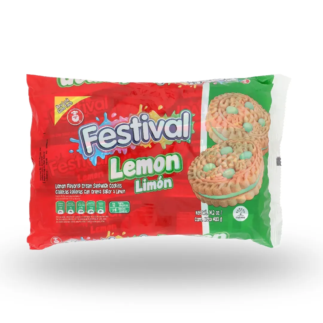 GALLETA FESTIVAL LIMON 12X6